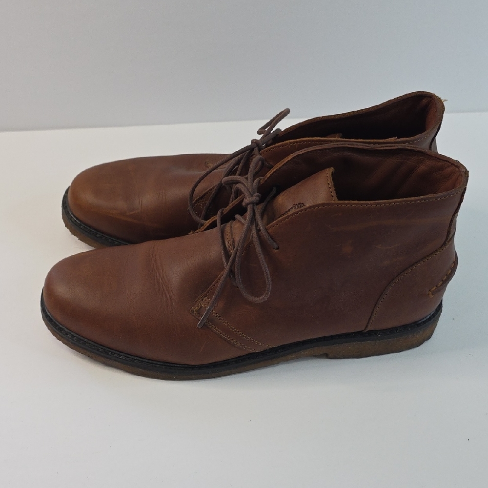Polo Ralph Lauren Marlow Chukka Boot Soft Leather Size 9.5 D Brown Shoes